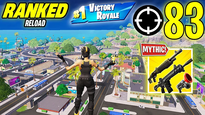 83 Elimination Solo Vs Squad "Ranked RELOAD” Gameplay Wins (NEW! Fortnite Chapter 7 PS4 Controller)
