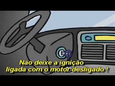 Dica # 549 - Não deixe a ignição ligada com o motor desligado !!...