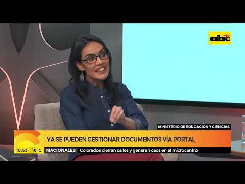 Ya se pueden gestionar documentos vía portal del MEC