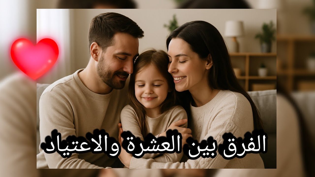 الفرق بين العشرة والاعتياد