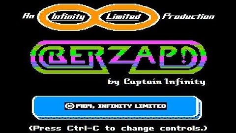 Berzap! short play (Apple II - Infinity Limited)