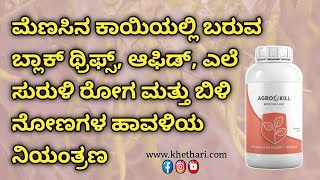 All Sucking Pest Control Like Blackthrips, Thrips, Whiteflys, Aphids in Chilli in kannada | Khethari