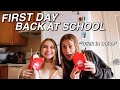 FIRST DAY BACK AT SCHOOL (vlogmas day 1)