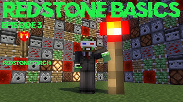 Redstone Basics Ep3 - Redstone Torch