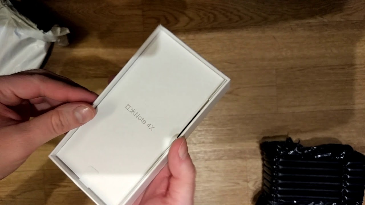 Распаковка Xiaomi Redmi Note 4X с AliExpress