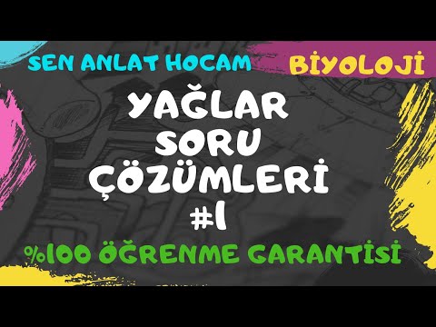 YAĞLAR SORU ÇÖZÜMLERİ | 1 | ✅