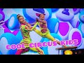 Cool circus kids. Acrobatic performance - "Playing with a doll"(Tamelo Evelina and Nastya Zhovner).