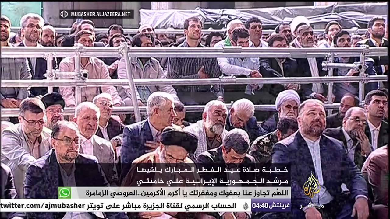 صلاة وخطبة عيد الفطر من ساحة الشهداء بالعاصمة الليبية