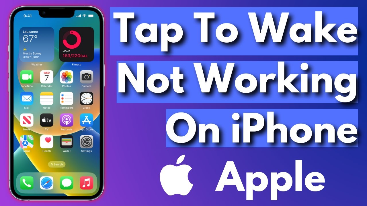 How To Fix Tap to Wake Not Working on iPhone in iOS 15/16