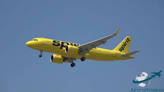 Spirit Airlines A320-271N [N932NK] -- UHD 4K