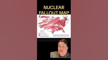 NUCLEAR FALLOUT MAP #history #usa #map #maps #geography #nuclear #nuke #fallout