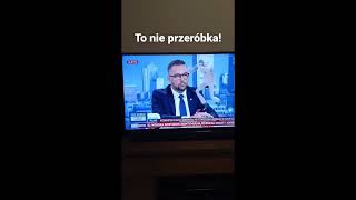 That time tf2 spy default dancing was sneakily edited into a polish live TV news broadcast