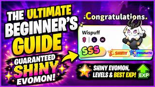 The ULTIMATE Beginner's Guide To Evomon! (Shiny Evomon, Leveling, Best EXP)