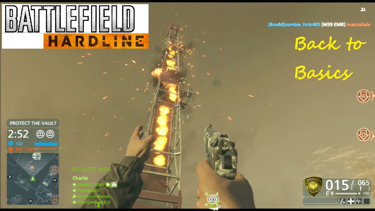 Battlefield Hardline PS3 Multiplayer Gameplay - Back to Basics - YouTube