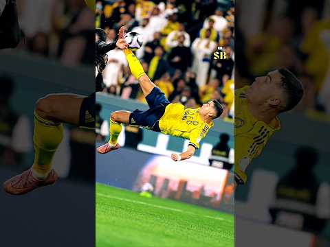 چه قیچی برگردونی زد رونالدو