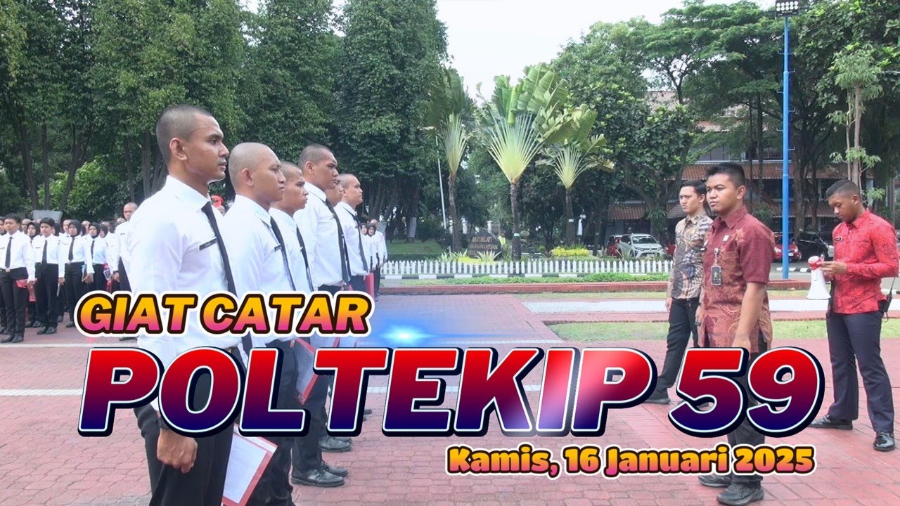 GIAT CATAR POLTEKIP ANGKATAN 59 KAMIS 16 JANUARI 2025