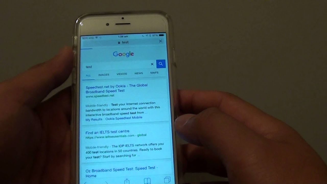IPhone 6 How To Set Safari Default Search Engine Google Yahoo Bing