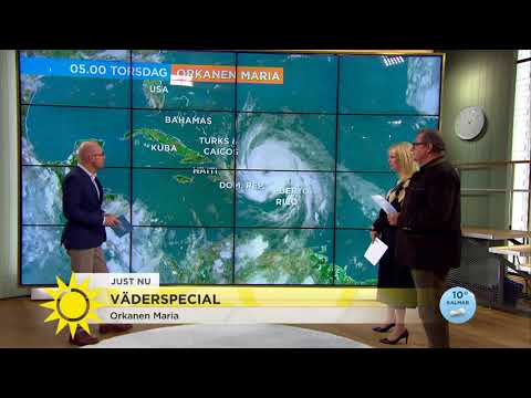 Video: Kaoset Ved Madlevering Efter Orkanen Maria