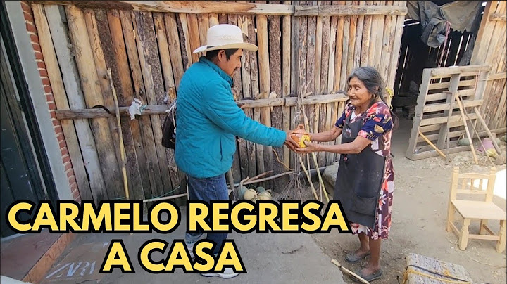 Carmelo regresa a casa 🏡🤠
