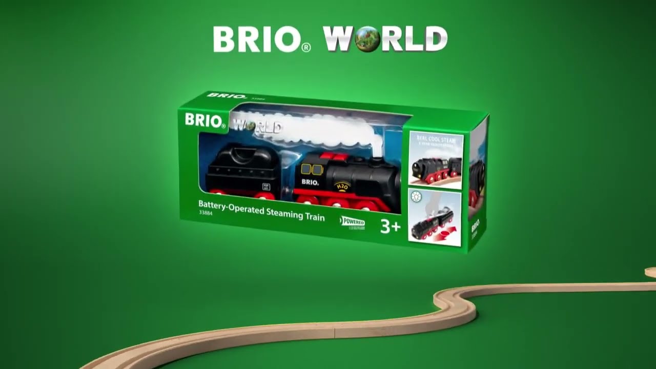 BRIO Locomotive à piles à vapeur - 33884