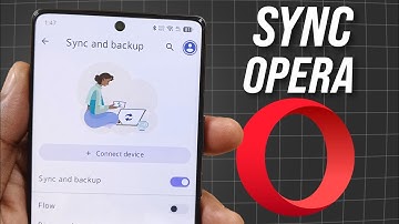Opera Browser: Synchronisatie inschakelen en gebruiken