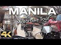 PARANAQUE TO BINONDO, MANILA - Motorbike Tour [4K]