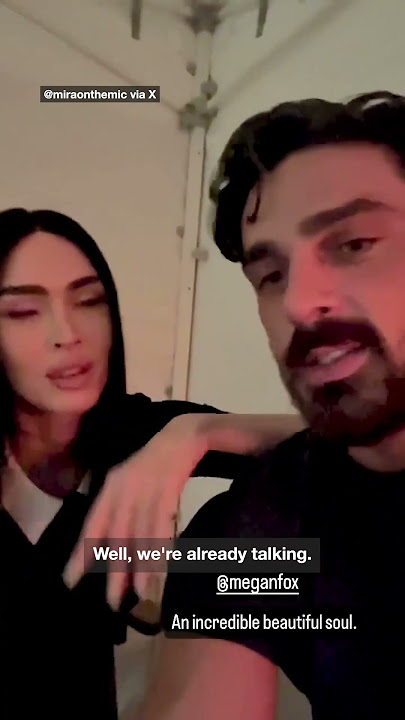 Megan Fox appears in flirty video with co-star