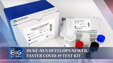 New Duke-NUS Covid-19 test kit generates speedier results | THE BIG STORY