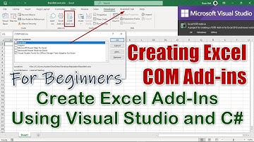 Creating a COM Add-In for Excel Using C# in Visual Studio