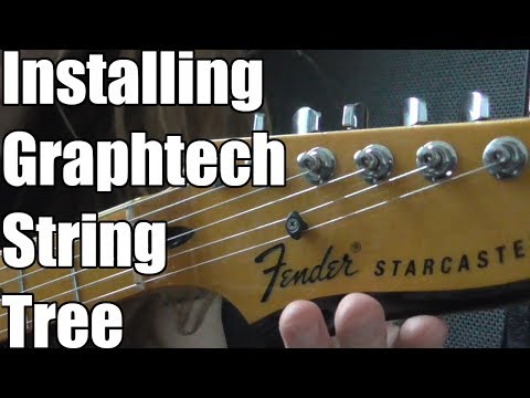 installing-a-graphtech-string-tree-on-my-guitar