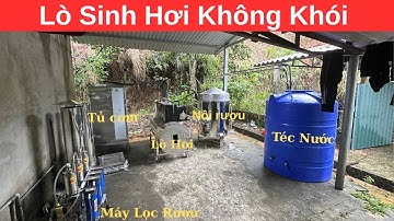 Nồi Nấu Rượu Bằng Củi | Giá Dây Truyền Lò Sinh Hơi Đẩy Hơi Cho Nồi Nấu Rượu Và Tủ Nấu Cơm