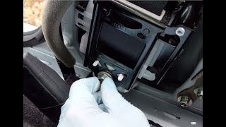 Infiniti Q50 Front Seat Belt Removal - Color change