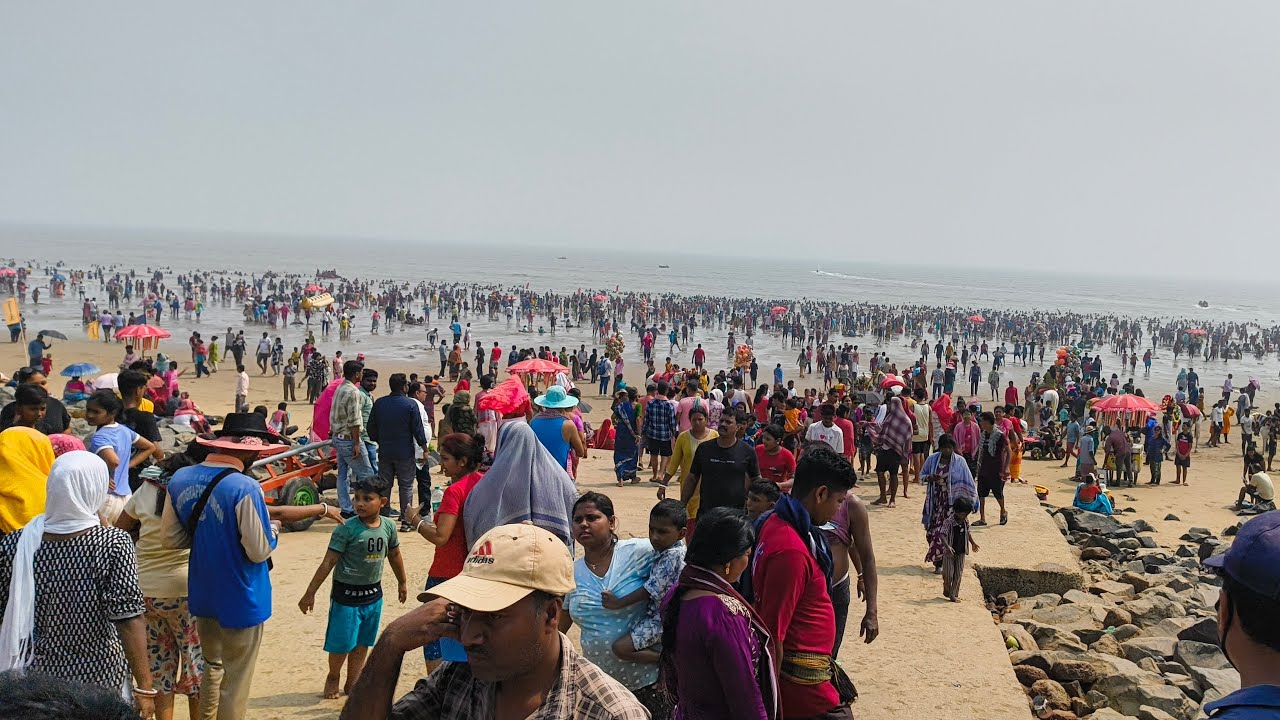 নিউ দীঘা সমুদ্র সৈকত 🌊🏖️ || ১ই মার্চ রবিবার শুভ দুপুর বেলা রেকর্ড ভিড় 😱 || Live 🔴