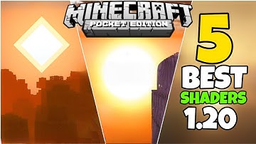 😱Top 5 *BEST* Render dragon Shaders For Minecraft PE 1.20!