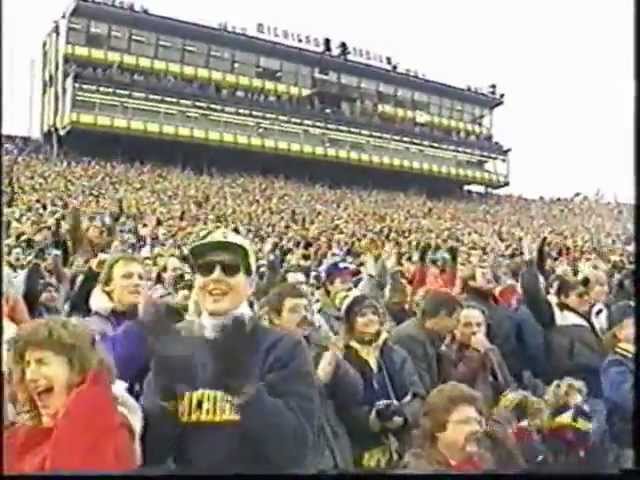 Michigan celebrates 1989 champions 