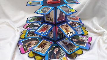 Hexagon Tower Explosion Box On Galaxy Rainbow Theme