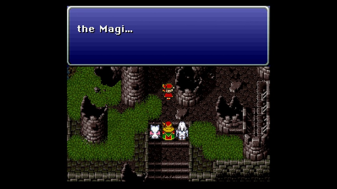 Final Fantasy VI (SNES) - Cutscenes - The Battle 1,000 Years Ago