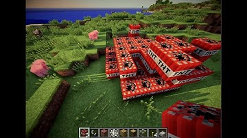 Minecraft Explotion - GLSL shaders mod and NO LAG! :D