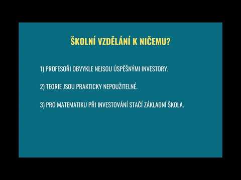 Jaké vzdělání potřebujete k investování do akcií (Lynch: One Up On Wall Street: 1.-2. kapitola)