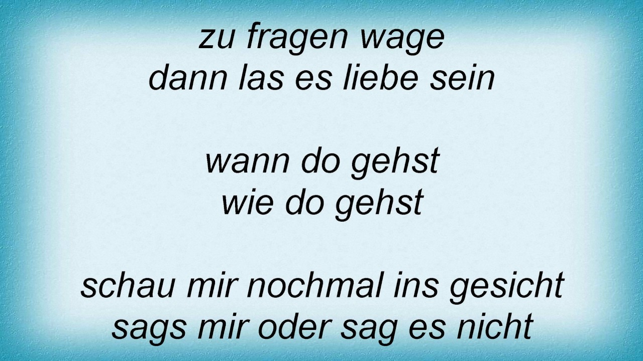Rosenstolz Liebe Ist Alles Lyrics Youtube