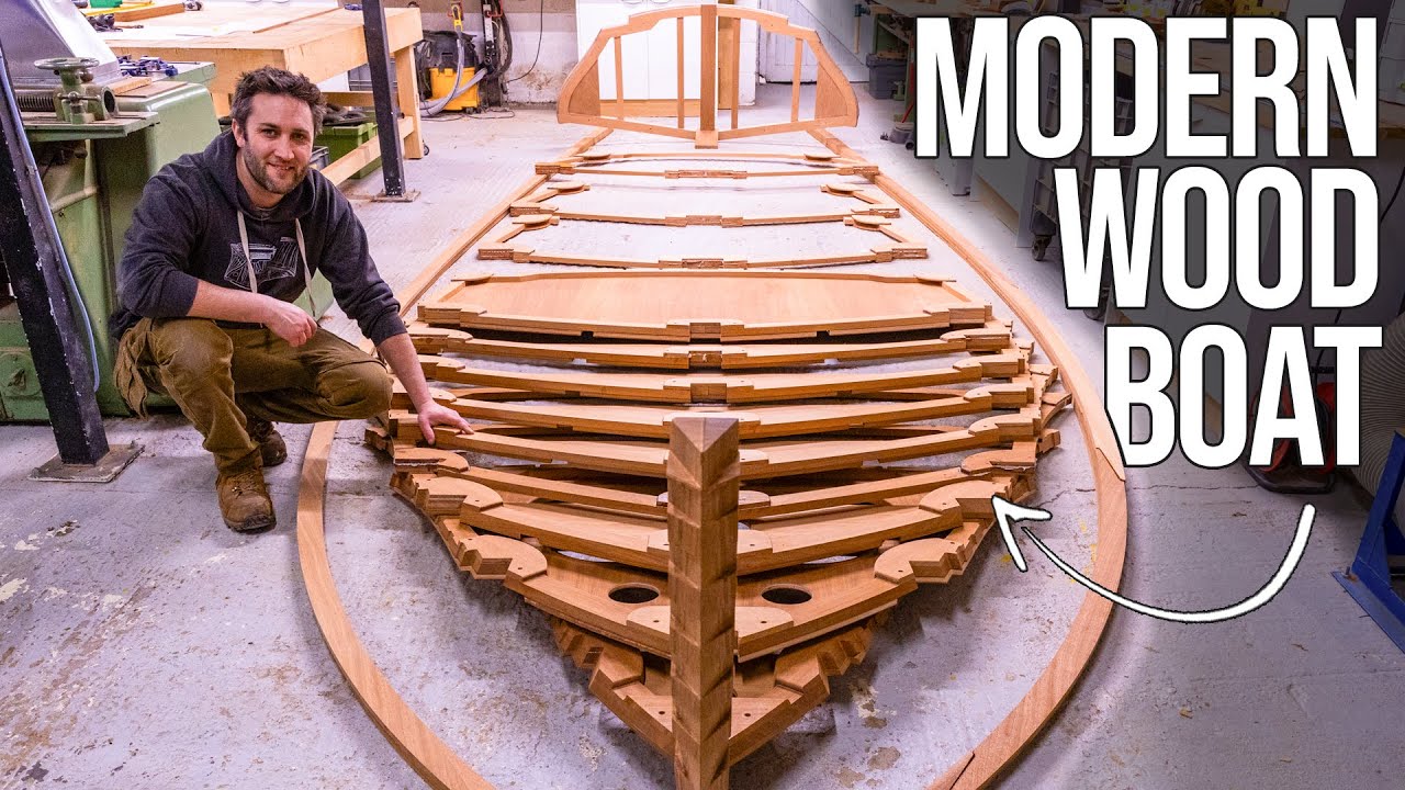 Building The Parts Of A Modern Wood Runabout | Building Temptress Ep19