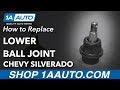 How to Replace Ball Joint 99-15 Chevy Silverado 1500