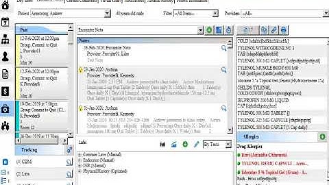 Community Accuro EMR- 60 Second Optimization Adjusting Medical Band order