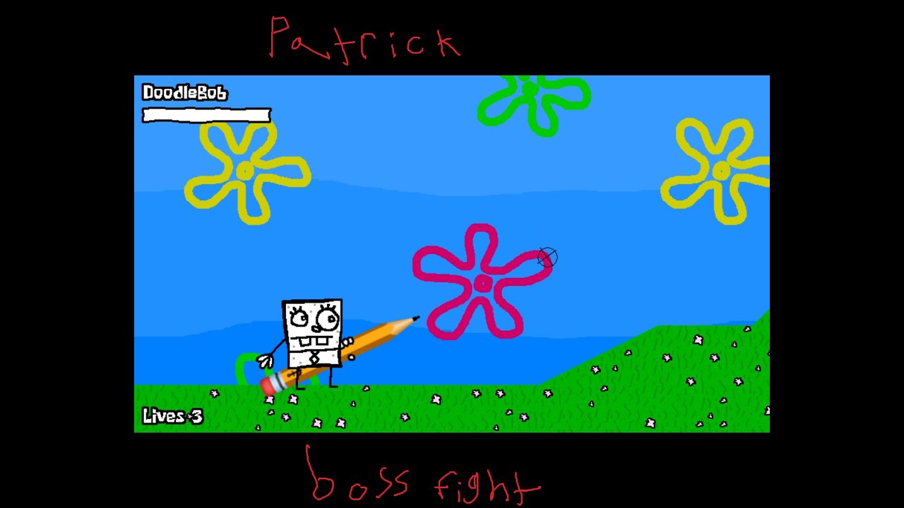 doodlebob and the magic pencil gameplay