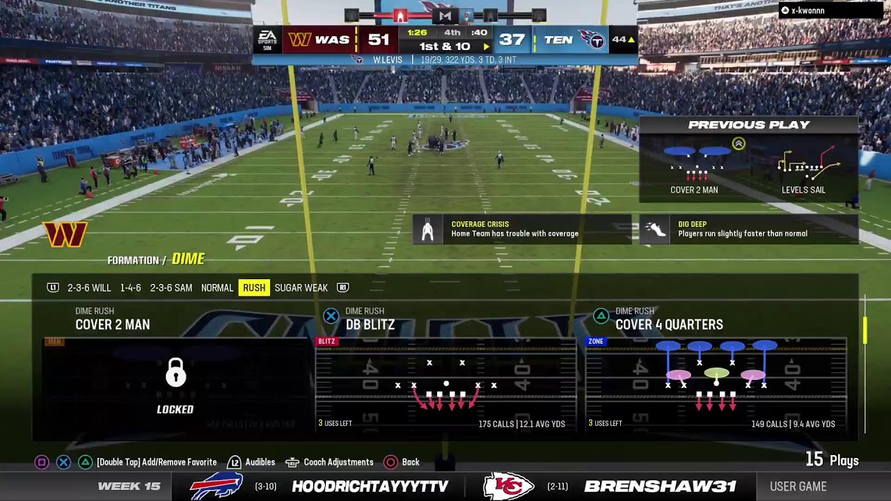 SLAUGHTERGANG V3 M24 YR2 WK15 v Kwonn