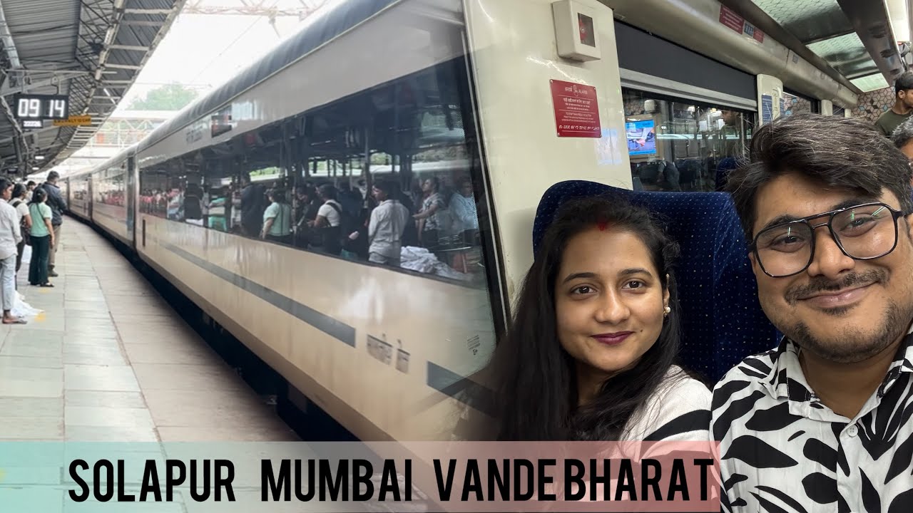 Solapur Mumbai Vande Bharat journey from Pune to Mumbai 