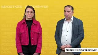 Nemzetközi Tanulmányok - Szaktájékoztató