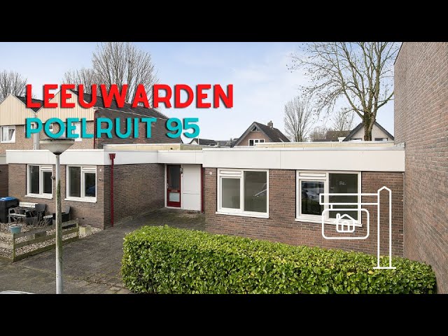 Huis te koop: Poelruit 95 te Leeuwarden Digimakelaars - Woningvideo