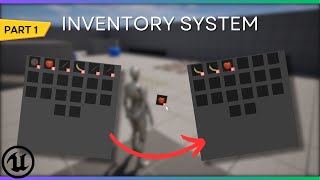 How to create an inventory System! Part 1 - The start of the HUD | Unreal Engine 5 Tutorial