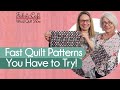 Fast Vertical Row Quilts!